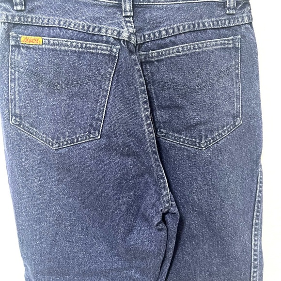 VINTAGE Jordache Blue Relaxed Fit Jeans with ultra High Waist 8 - Picture 7 of 7
